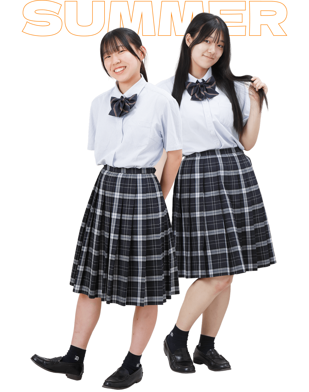 夏服の様子